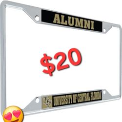 UCF LICENSE PLATE FRAME