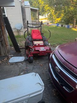 Mower and boat