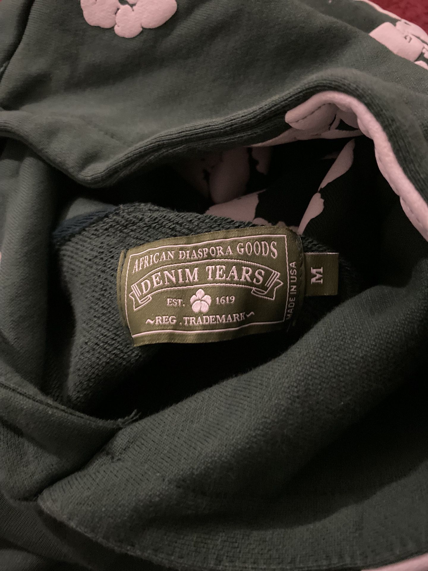 Denim Tears The Cotton Wreath Sweatshirt Green Size M