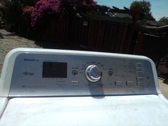 Maytag , bravo white washer and dryer set