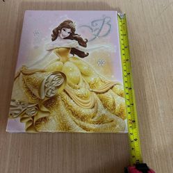 Small belle beauty and the beast Disney princess canvas wall decor for kids room