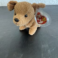 TY Beanie Baby Terrier Dog Named Tuffy 