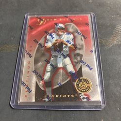 Totally Certified Red Drew Bledsoe Football Card /