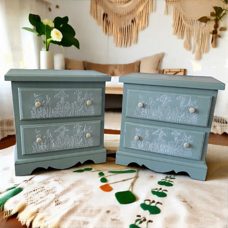 Mushroom Nightstands Must See!!!