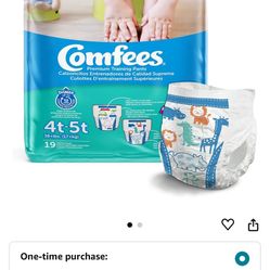 Comfees Diapers 4t-5t