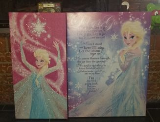 Frozen room decor