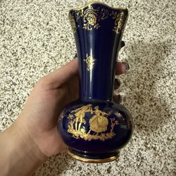 Limoges Vintage Porcelain Vase