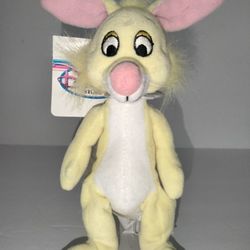 Disney Store Winnie the Pooh's Friend Rabbit 8" Plush Beanie With Tags