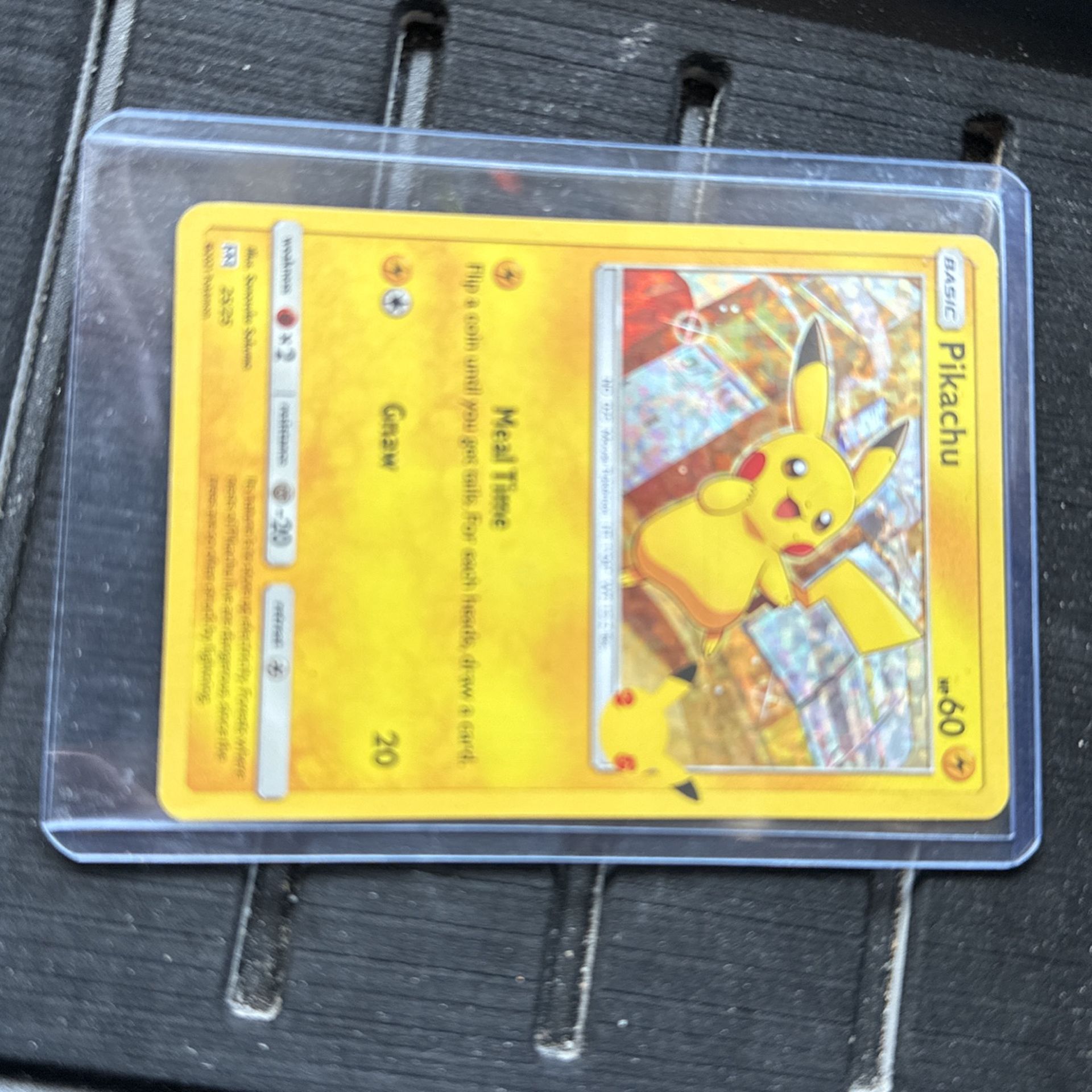 Pokmon Pikachu Card, Mcdonald's