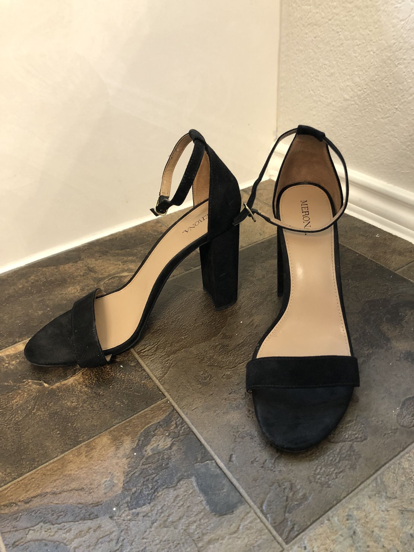Size 10 Black Heels