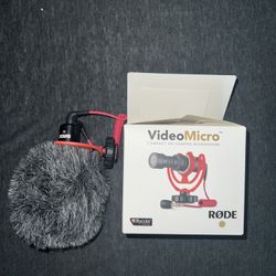 Rode VideoMicro Compact On-Camera Microphone – Great Condition