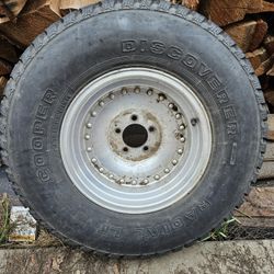 Spare Jeep Tire