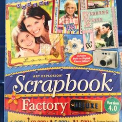 Art Explosion Scrapbook Factory Deluxe 4. 0