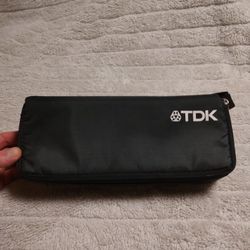 TDK 15 Cassette Tape Case Holder