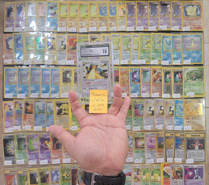 VINTAGE WOTC MEGA LOT
- 110 CARDS - Pokemon CARDS