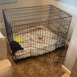 XL Dog Crete And New Padding 