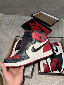 Retro 1 Bred Toe 