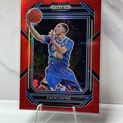 2023 Prizm Draft Picks-Zach Lavine Red 🔴 Prizm #72/299