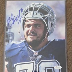 Zack Martin Autographed Dallas Cowboys 8x10 Photo! JSA COA 9x Probowl, & Future HOFer