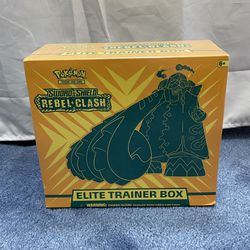 Pokemon Sword and Shield Rebel Clash Elite Trainer Box