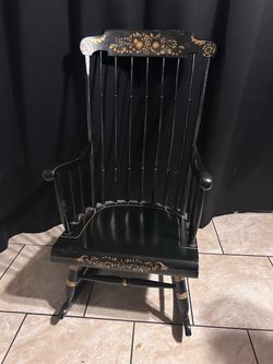 Vintage Nichols & Stone Windsor-Style Rocking Chair