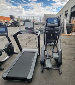 NordicTrack Commercial 1750 Treadmill + X16 Elliptical — $1,800 Package