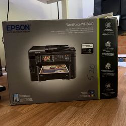 Epson Work Force Printer WF 3640