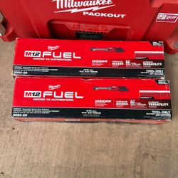 Milwaukee Fuel M12 Insider Extended Reach Box Rachet Socket Adapter Including (NEW) 