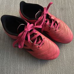 Adidas Kids’ Goletto VIII FG Soccer Cleats Pink/Black Size 1