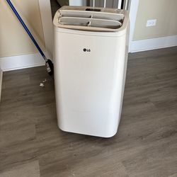 Lg portable air conditioner, white with remote included