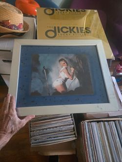 Plasmatics rare large glossy framed poster