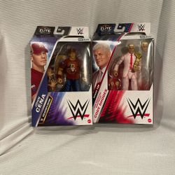 WWE/ Elite Collection/ John Cena/ Collectors Edition/ Cody Rhodes/ CHASE/ Pink Suit/ Series 120/ Mattel