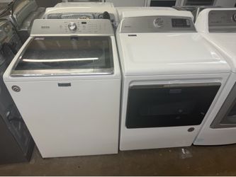 Maytag washer and Maytag electric dryer