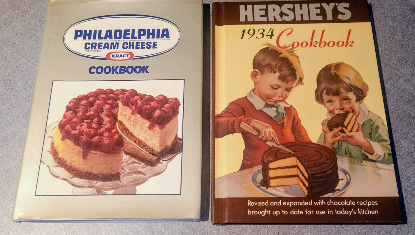 Two vintage cookbooks