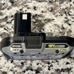 Ryobi One+ 18V Lithium High Performance 2AH Battery