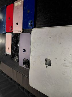 Lot of iphones tablets for parts or repairs