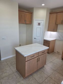Kitchen cabinets