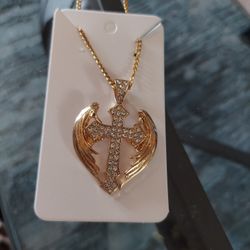 New Fashion Cross With Rhinestones 22in Gothic Mpu Serious Buyer Don't Deliver Cash Only 