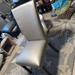 3 Gray Chairs 