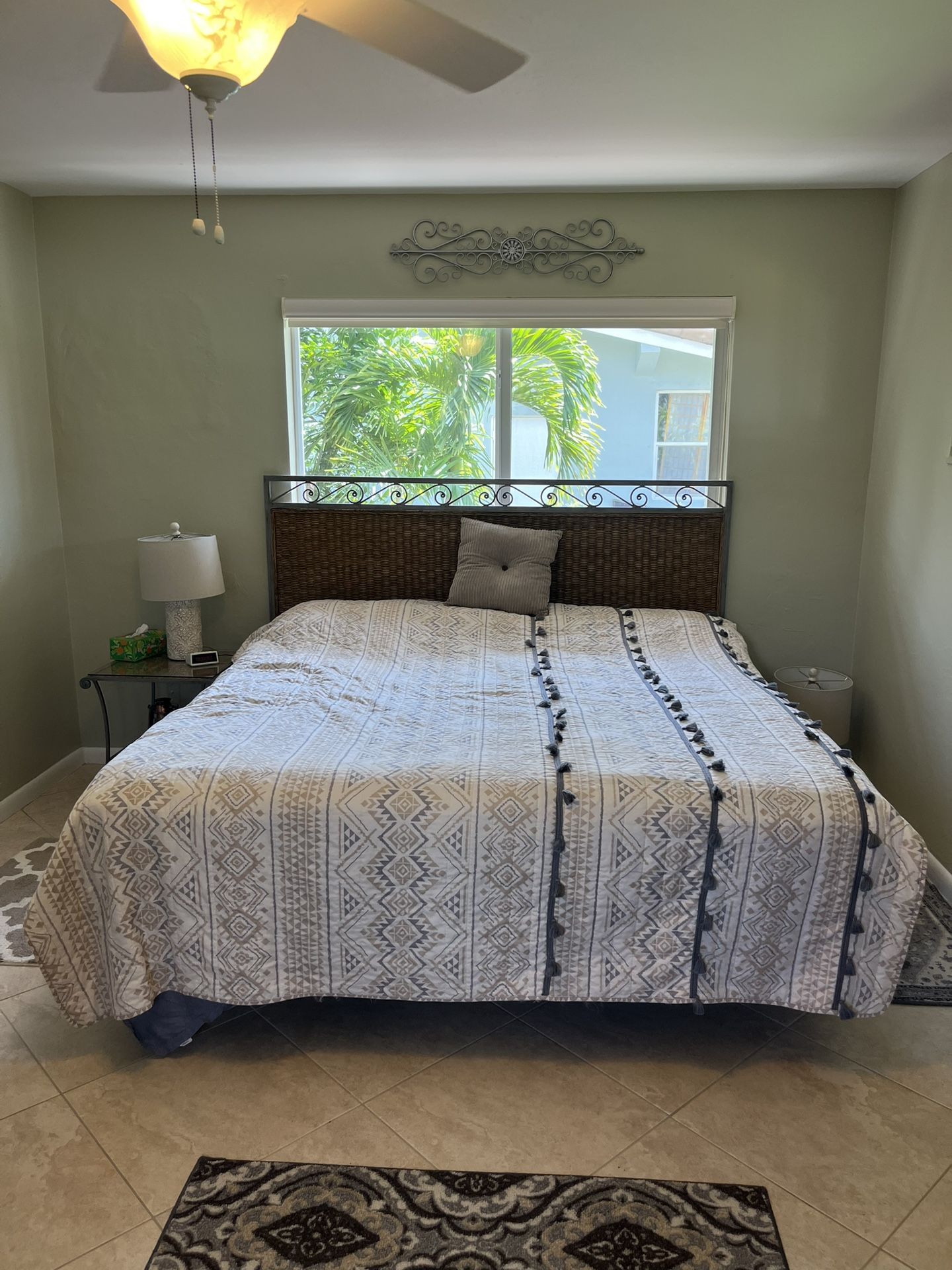 Wicker Bedroom Set