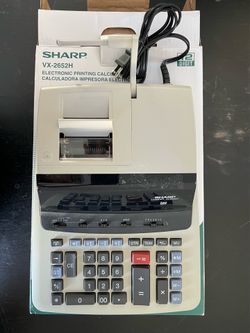 Sharp VX-2652H Electronic Printing Calculator