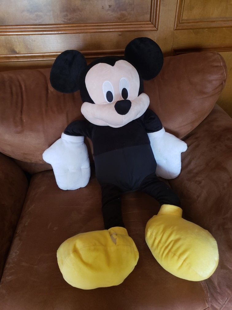 Large Plush Mickey Mouse Disney Stuffed Animal