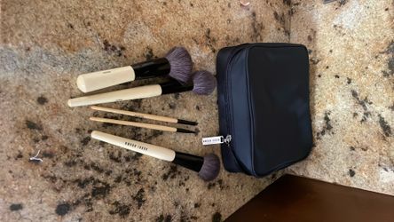 Bobbi Brown Makeup Organizer and Brushes
