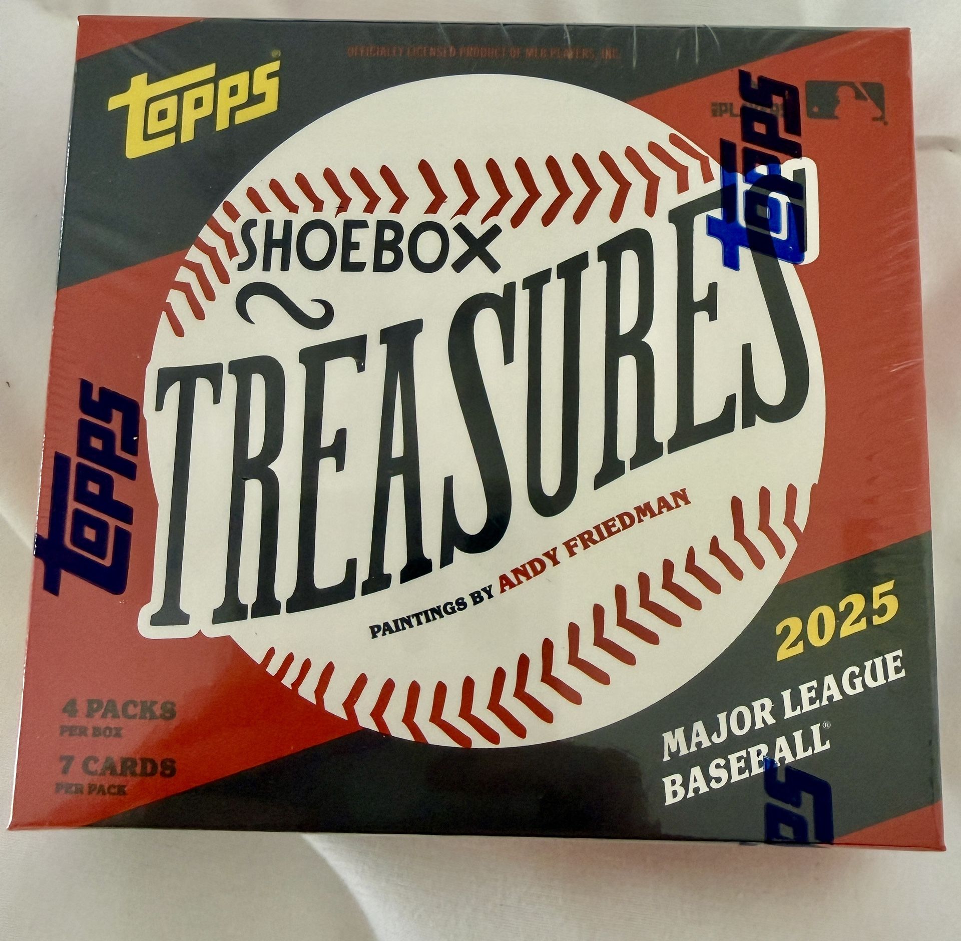 2025 Topps Shoebox Treasures by Andy Friedman Single Sealed Box