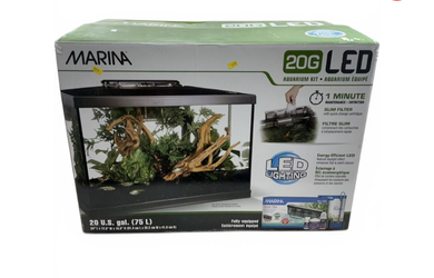 Marina 20 Gallon LED Aquarium Kit