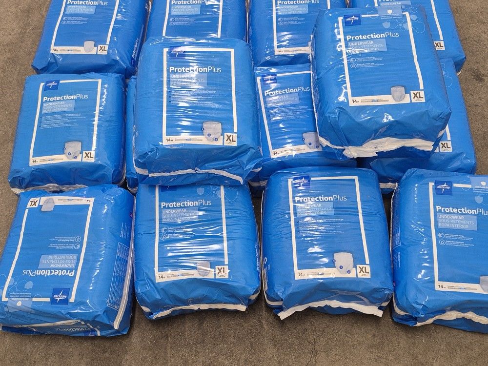 Protection Deapers underwear XL $5 each