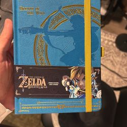 Breath Of The Wild Notebook (Nintendo brand) NEW