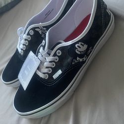 Disney 100yr Authentic Vans Men Size 9 