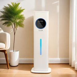 Warm and Cool Mist Humidifiers for Bedroom Home, 2.1gal Quiet Humidifier for Large Room up to 500 ft with Customized Humidity, Night Light, Easy Top F