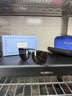 Gucci Black Square Sunglasses
